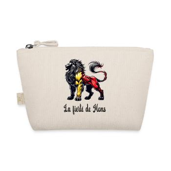 Motif du drapeau lion de Mons - Trousse biologique - nature - Devant