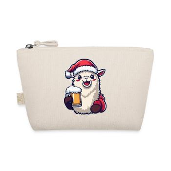 Alpaca Llama Christmas Beer - Organic Pouch - nature - Front