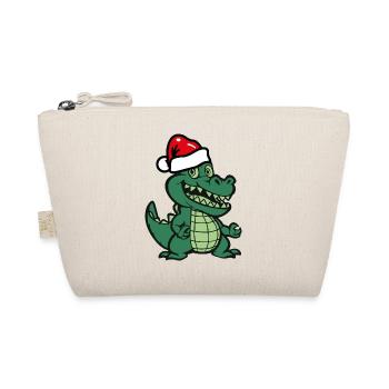 Noël crocodile - Trousse biologique - nature - Devant