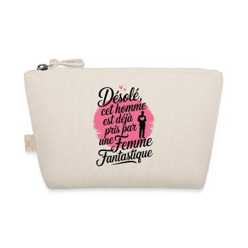 Désolé cet homme est déjà pris par une femme - Trousse biologique - nature - Devant