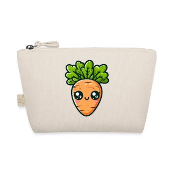 Chibi Carotte feuillue - Trousse biologique - nature - Devant