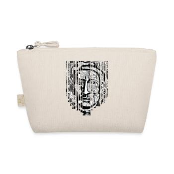 "Mystique Moderne - Éclats d'Art Noir et Blanc" - Trousse biologique - nature - Devant