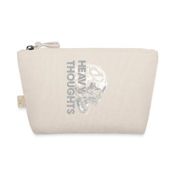 Skull Vinyl Pulse Graphic - Organic Pouch - nature - Front