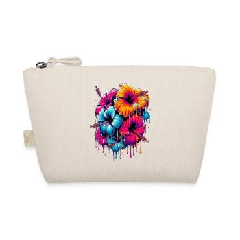 Hibiscus Flowers - Organic Pouch - nature - Front
