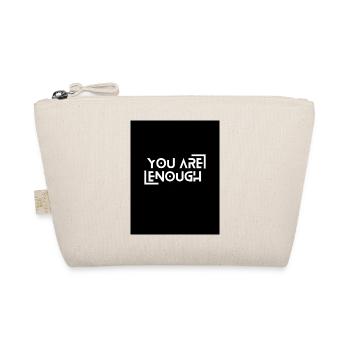 You are Enough - Bio-Täschchen - Natur - Vorne