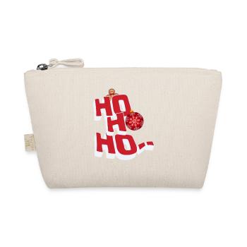 Ho Ho Ho - Bio-Täschchen - Natur - Vorne