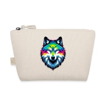 Wolf - Bio-Täschchen - Natur - Vorne