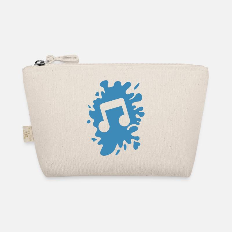 blob music note Organic Pouch