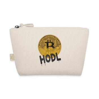 Hodl Bitcoin - Bio-Täschchen - Natur - Vorne