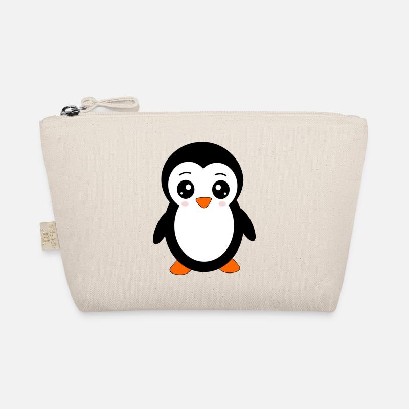 Pinguin - Bio-Täschchen - Natur