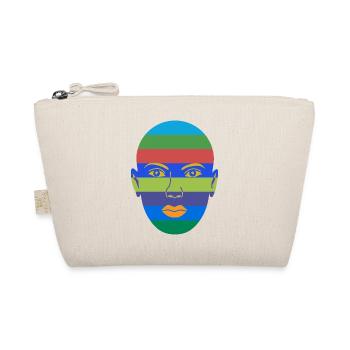 Masked woman - Organic Pouch - nature - Front