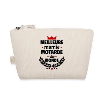Meilleure mamie motarde du monde, moto, noël - Trousse biologique - nature - Devant