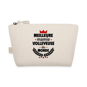 Meilleure mamie volleyeuse du monde, volley, noël - Trousse biologique - nature - Devant