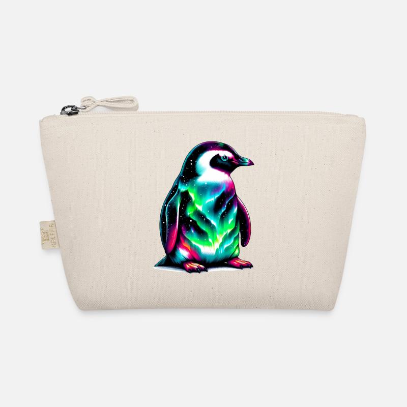 Pinguin - Bio-Täschchen - Natur