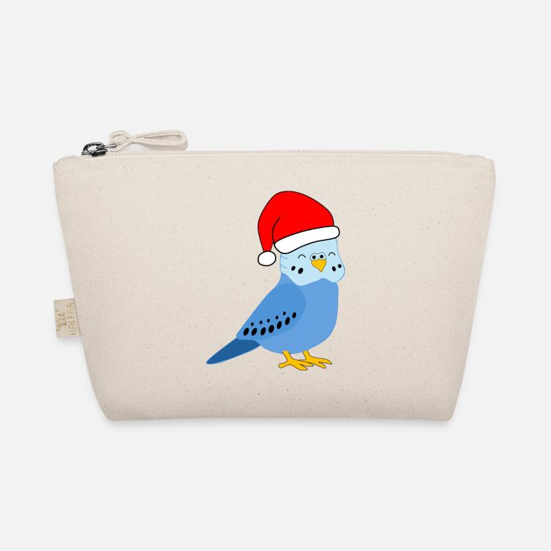 Noël - Perruche bleue festive Trousse biologique