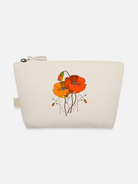 Blumen - Bio-Täschchen - Natur