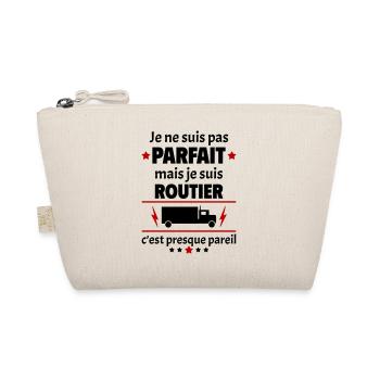 Pas parfait mais routier, fête des pères, noël - Trousse biologique - nature - Devant