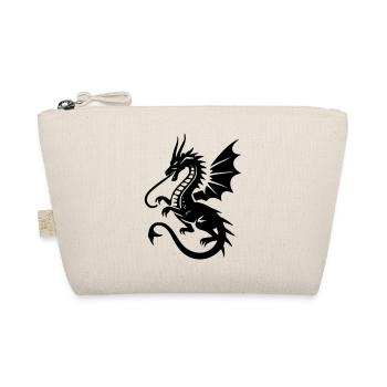 Drache - Bio-Täschchen - Natur - Vorne