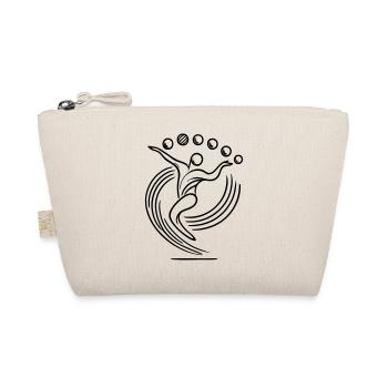 Logo du jongleur de jonglerie - Trousse biologique - nature - Devant