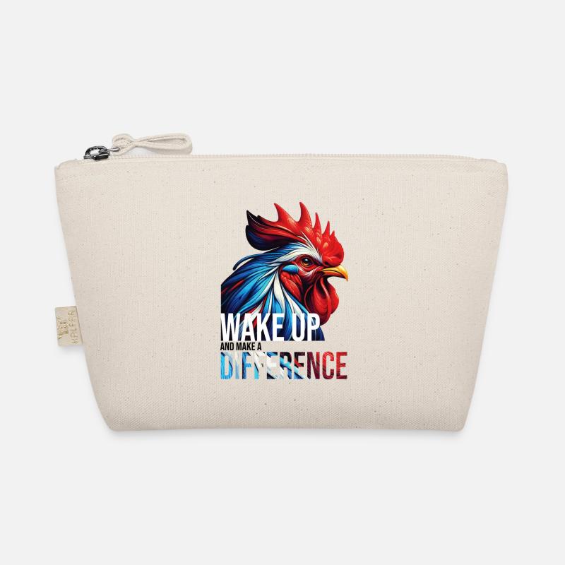 WACHEN SIE AUF UND MACHEN SIE EINEN UNTERSCHIED Bio-Täschchen