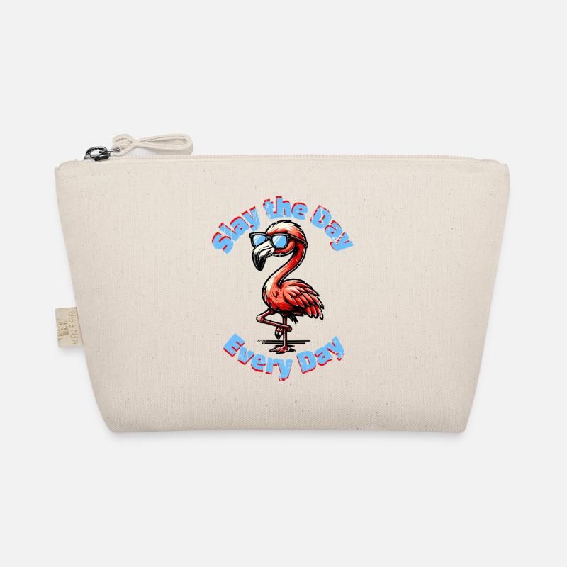 Flamingo Motivation Organic Pouch