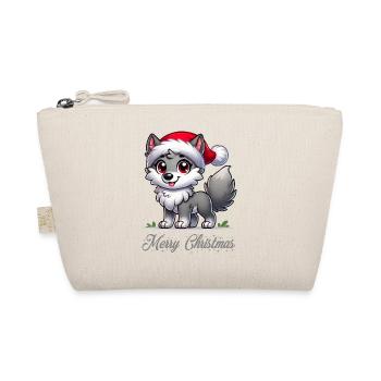 Loup Joyeux Noël - Trousse biologique - nature - Devant