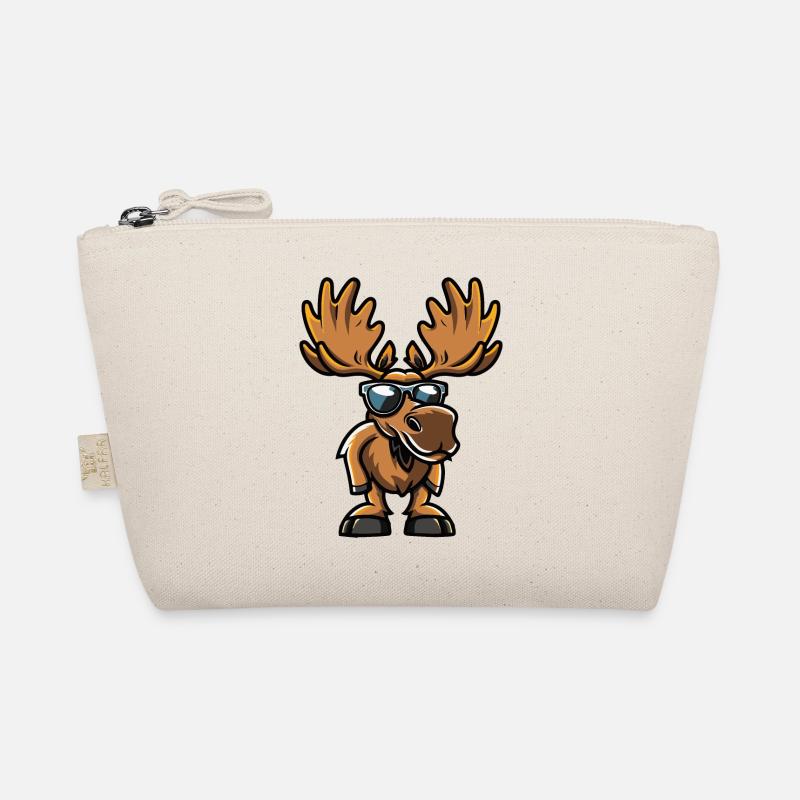 Moose Comic Cool - Organic Pouch - nature