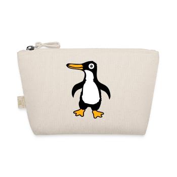 Pingouin mignon bébé enfant bambin heureux cool - Trousse biologique - nature - Devant