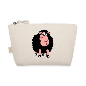 mouton a l’air stupide mignon drôle idiot cool - Trousse biologique - nature - Devant