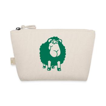 mouton a l’air stupide mignon drôle idiot cool - Trousse biologique - nature - Devant