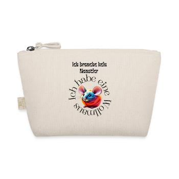 Ich brauche kein Haustier - Bio-Täschchen - Natur - Vorne