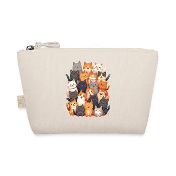 Happy Cats Family - Organic Pouch - nature - Front
