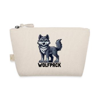 Wolf Comic - Organic Pouch - nature - Front
