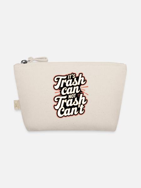 It's Trash Can Not Trash Can't 8 - Bio-Täschchen - Natur