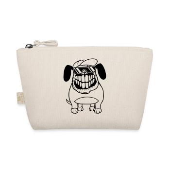 chien monstre méchant dangereux dents sourire sourire - Trousse biologique - nature - Devant