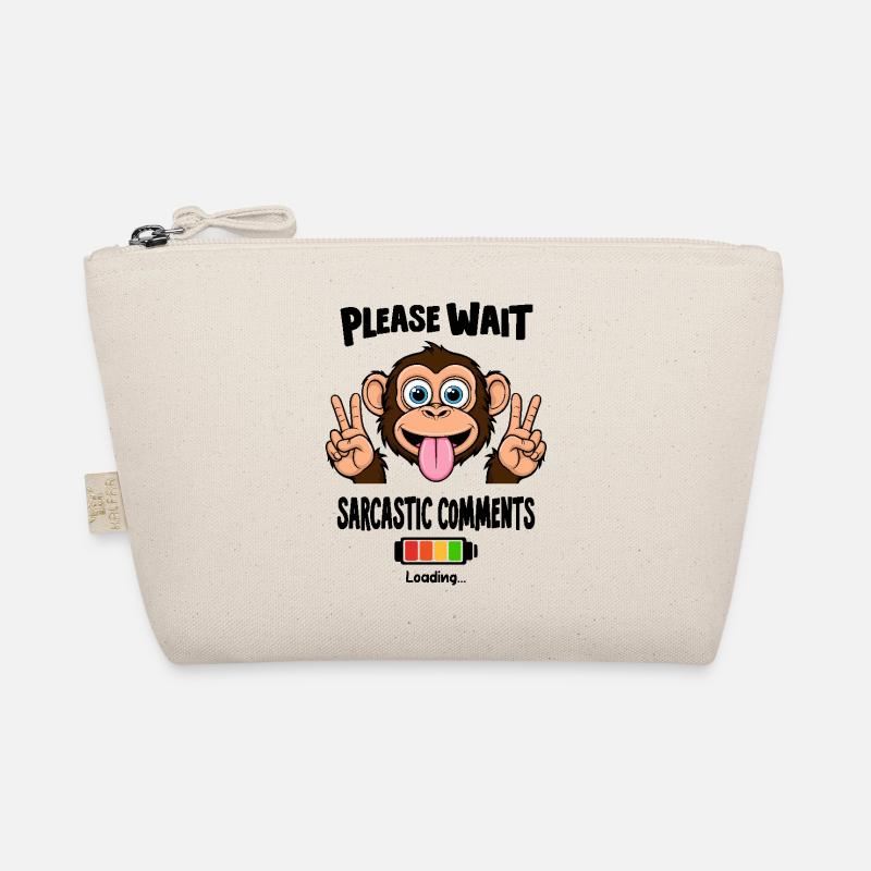 Funny Monkey Organic Pouch