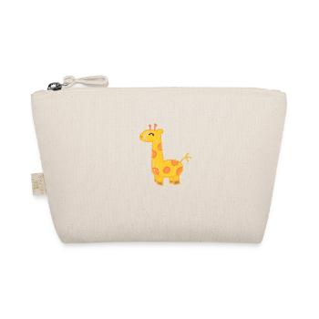 The Elegant Giraffe - Organic Pouch - nature - Front