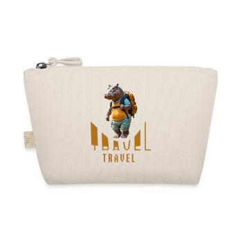 Hippo - Organic Pouch - nature - Front