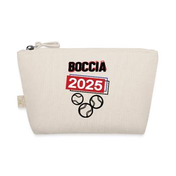 Boccia Spielerin Team Turnier Mannschaft 2025 - Bio-Täschchen - Natur - Vorne