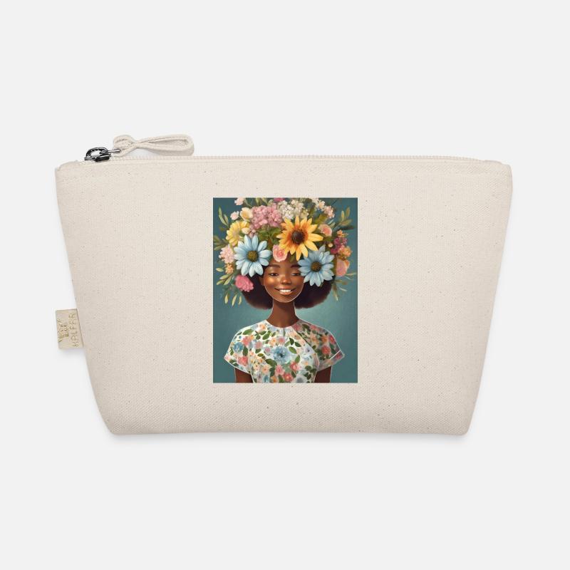 Flower Crown 2 Organic Pouch