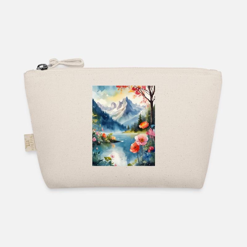 Berglandschaft Bio-Täschchen