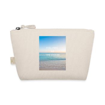 Feel free as the Ocean - Bio-Täschchen - Natur - Vorne