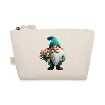 Garden Gnome Valentine's Day - Organic Pouch - nature - Front