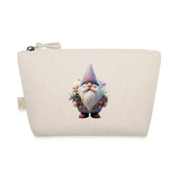 Garden Gnome Design Flower Whisperer - Organic Pouch - nature - Front