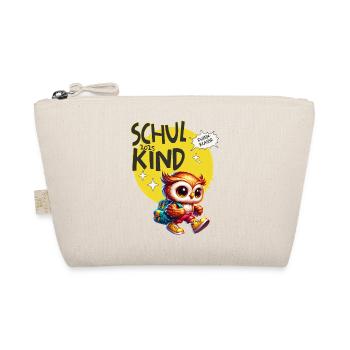 Schulkind 2025 - Eulenklasse Grundschule T-Shirt - Bio-Täschchen - Natur - Vorne