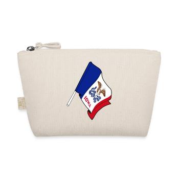 Flag of Iowa - Organic Pouch - nature - Front