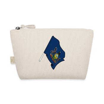 Flagge von Pennsylvania - Bio-Täschchen - Natur - Vorne