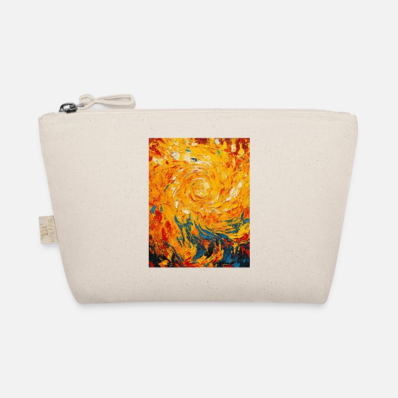 Swirling Fire Organic Pouch