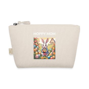 Mama Hase Osterhase Hasen Geschenk - Bio-Täschchen - Natur - Vorne