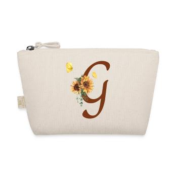 Lettre g tournesol papillon - Trousse biologique - nature - Devant